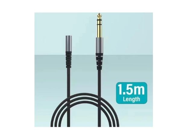 &u+ CABLE MICROFONO 6,35 A 3,5 HEMBRA XC-S5016